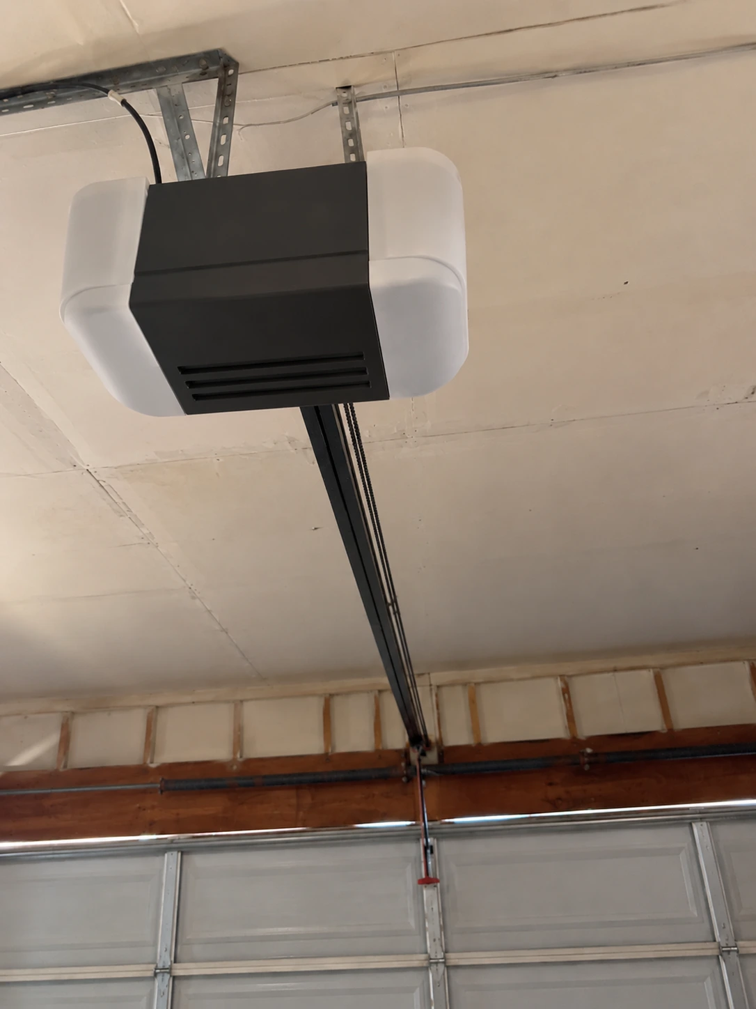 New garage door opener installed by Boost Garage Doors on Vashon Island, WA.